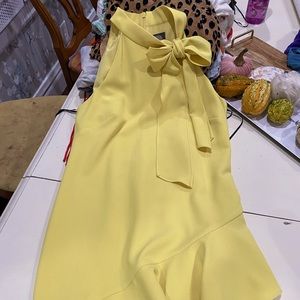 Vince Camuto halter dress
